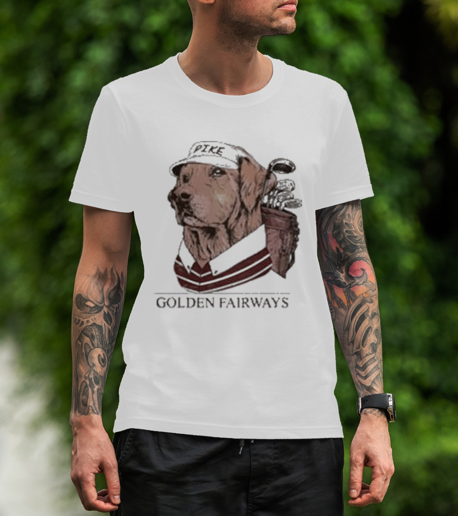 Pike Country Club Golden Fairways Retriever T-Shirt