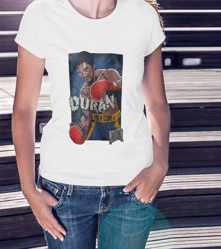 Roberto Duran Hands Of Stone The Boxing Legend T-Shirt