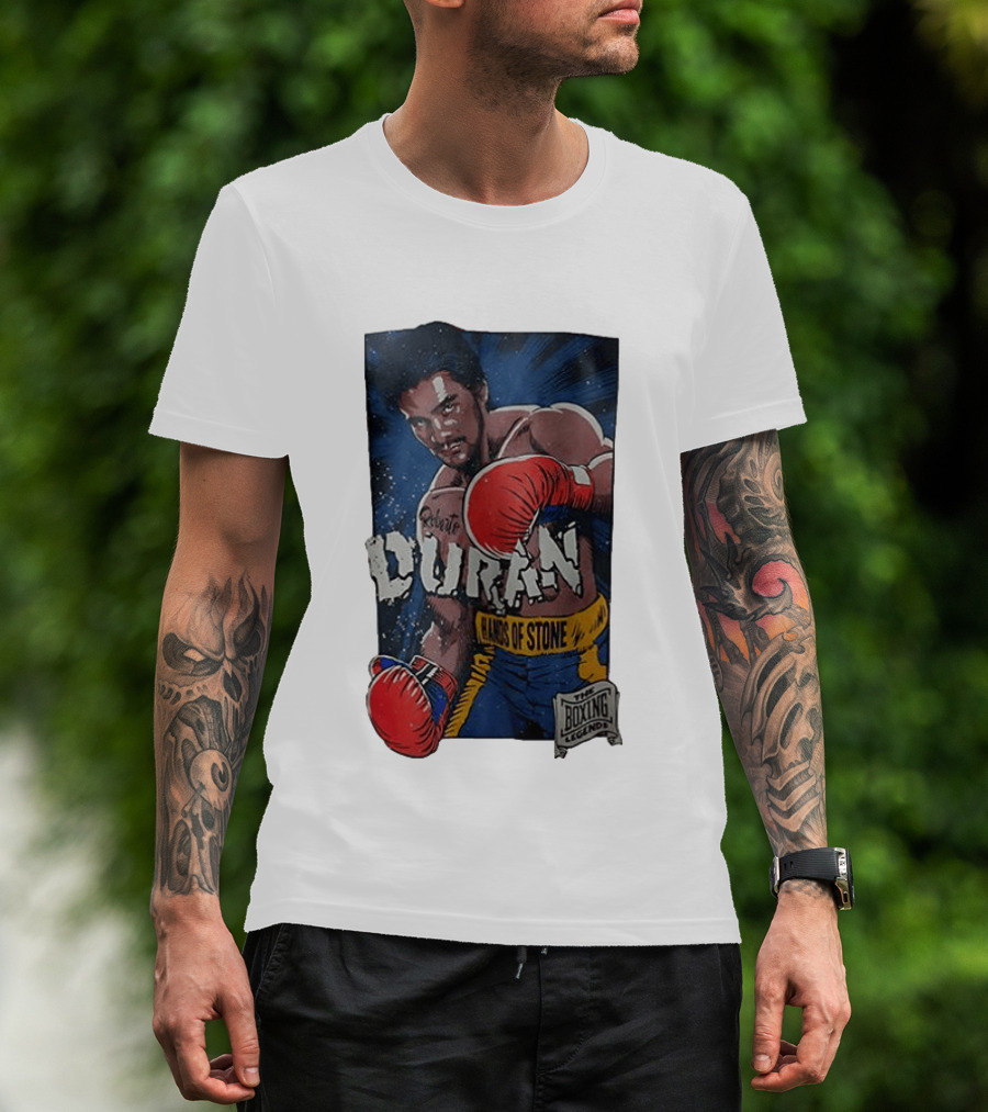 Roberto Duran Hands Of Stone The Boxing Legend T-Shirt