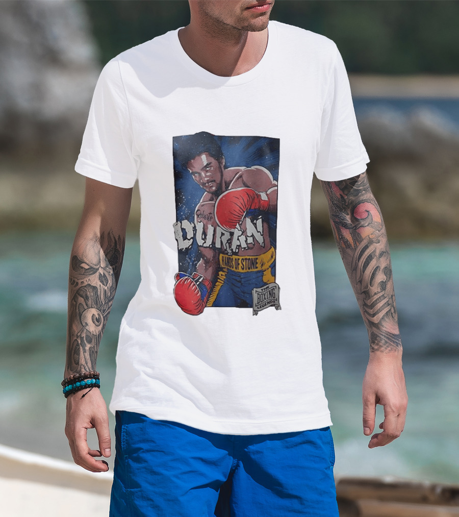 Roberto Duran Hands Of Stone The Boxing Legend T-Shirt