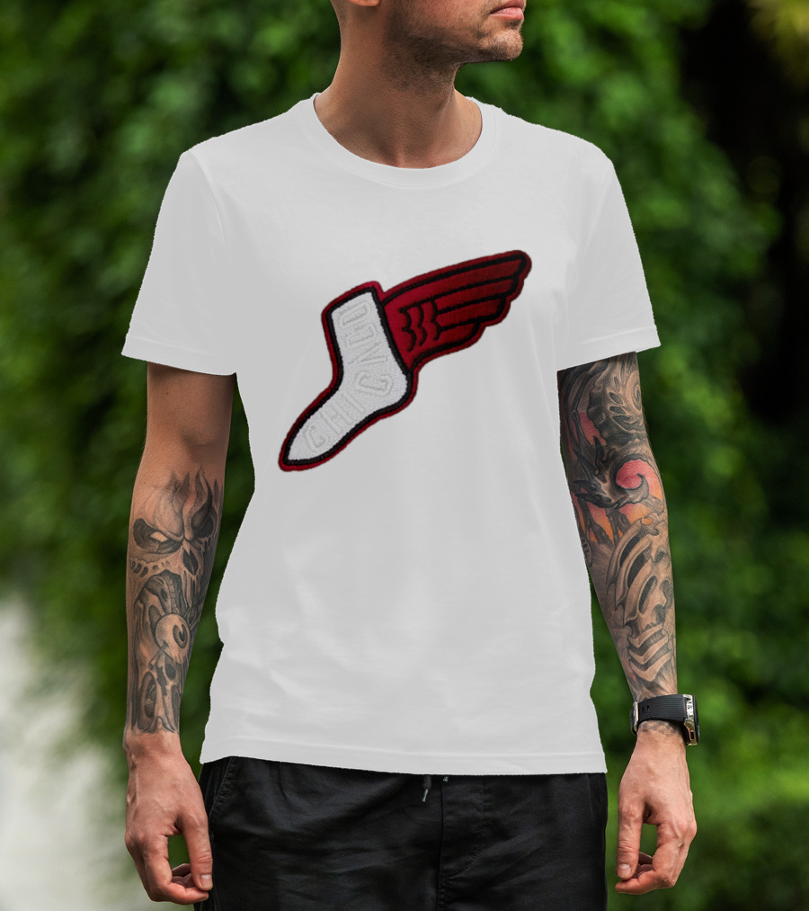 White Sox Chicago Winged Sock 2026 Promo Event T-Shirt