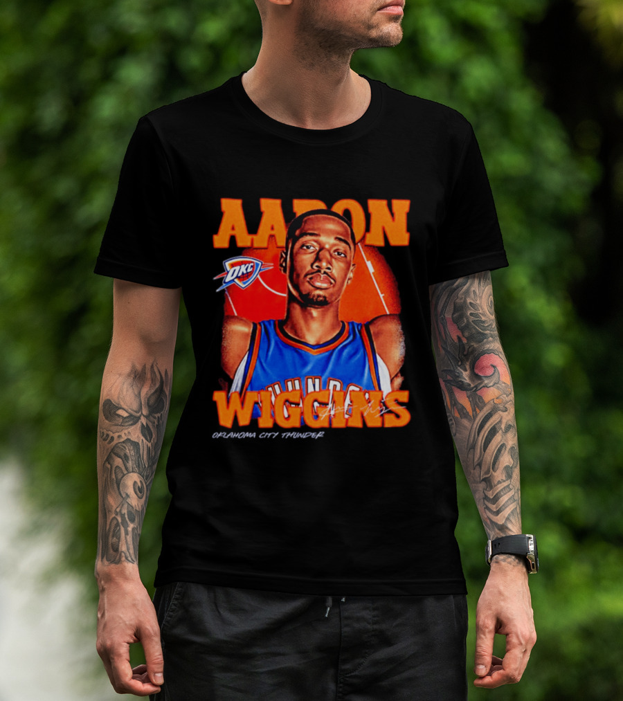 Aaron Wiggins Oklahoma City Thunder OKC Basketball T-Shirt
