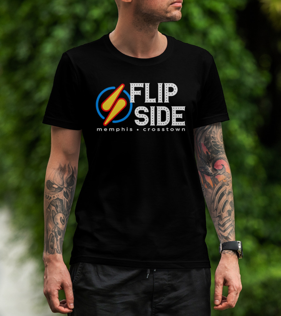 Flip Side Memphis Crosstown Lightning Bolt T-Shirt