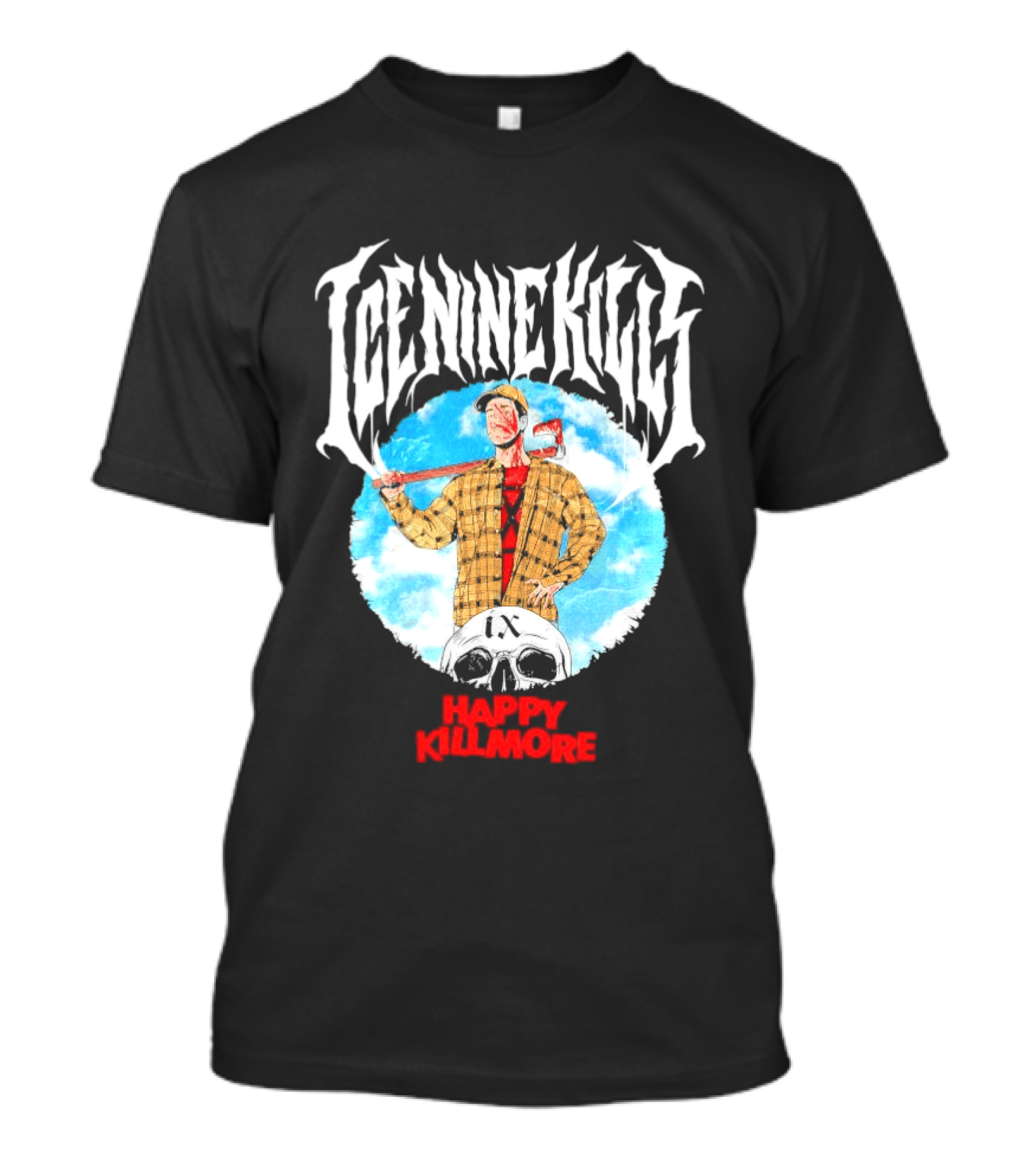 ICE NINE KILLS Happy Killmore Axe Skull T-Shirt
