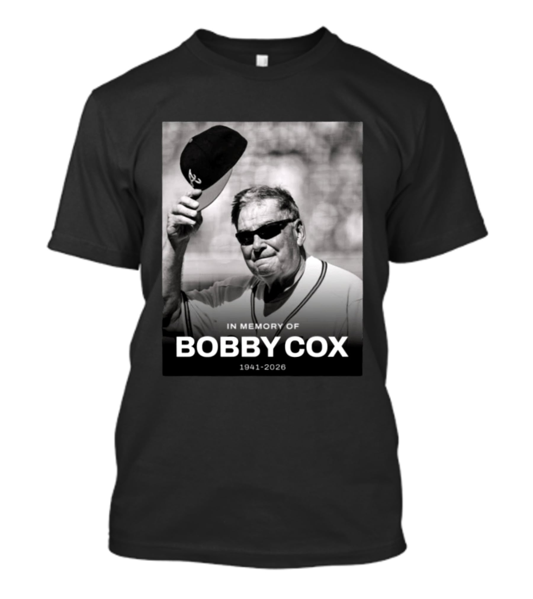 In Memory Of Bobby Cox 1941 2026 T-Shirt