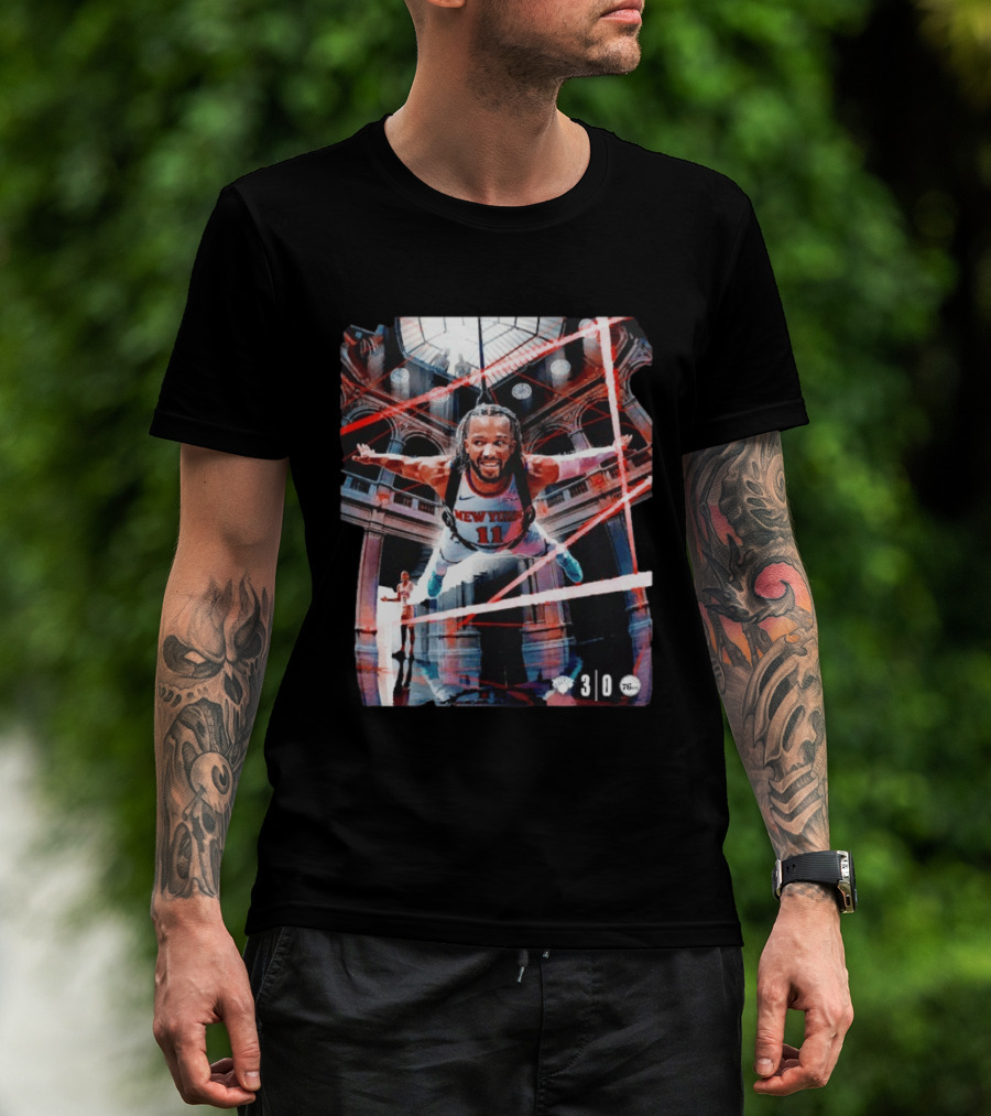 New York Knicks Jalen Brunson Victory Over Philadelphia 76ers Game 3 T-Shirt