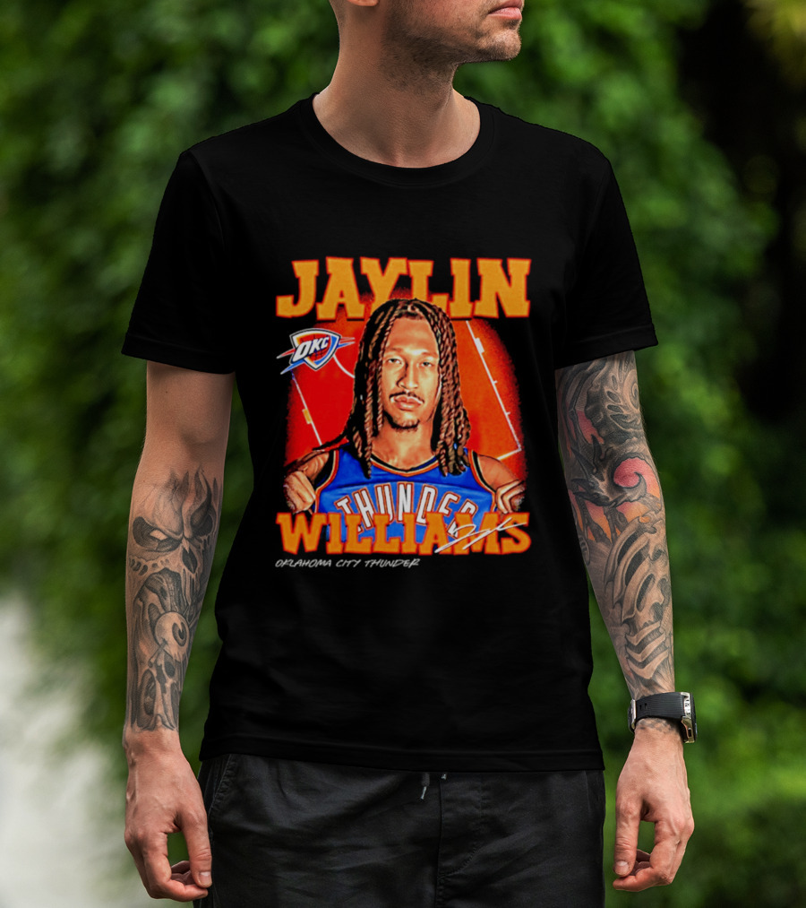 Jaylin Williams Oklahoma City Thunder Basketball T-Shirt