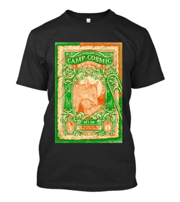 May 9 2026 Daniel Donato's Cosmic Country Camp Cosmic At The Caverns Kyle Tuttle Band Pelham TN Tour T-Shirt