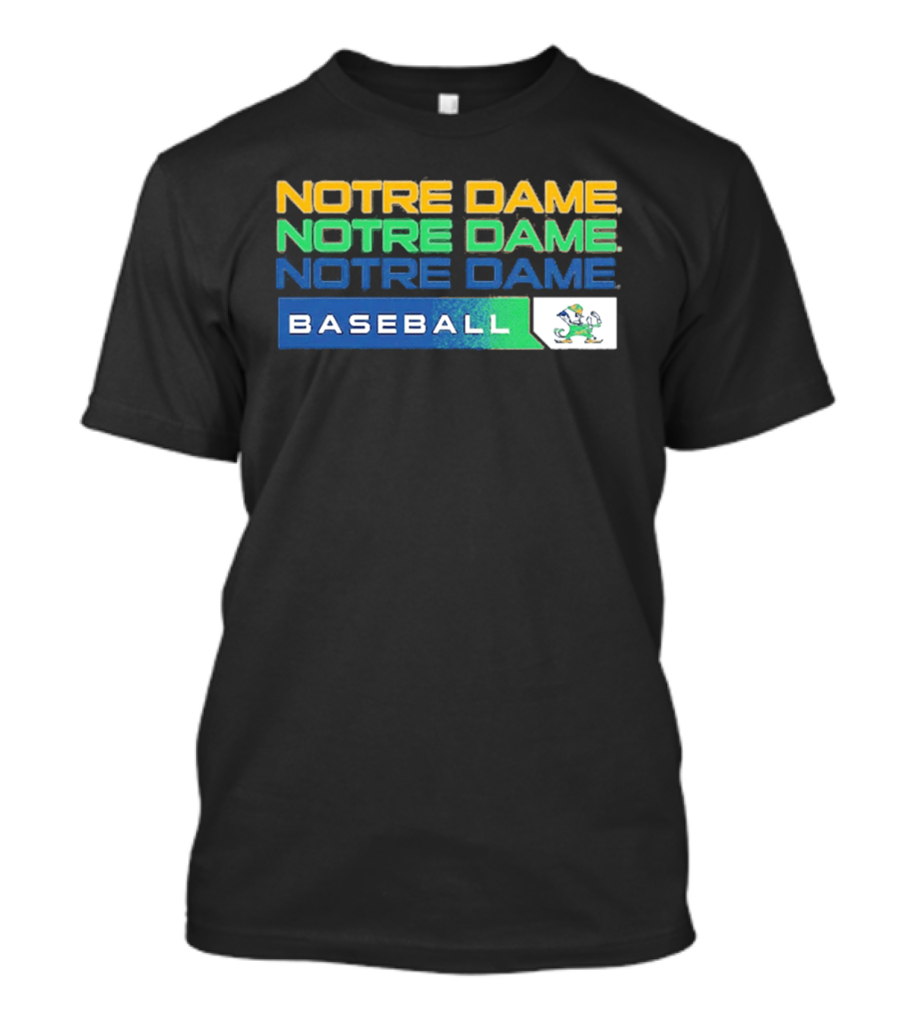 Notre Dame College Baseball Fighting Irish Tri Blend 2026 T-Shirt