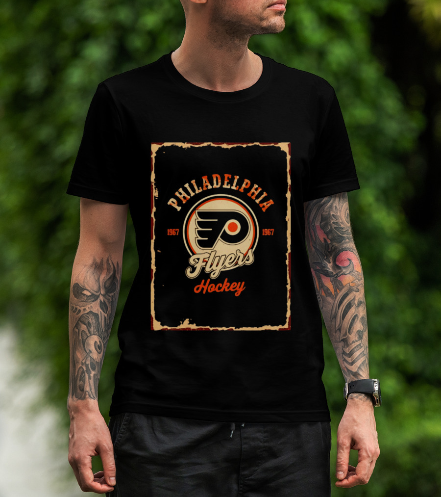 Philadelphia Flyers 1967 Vintage NHL Hockey T-Shirt