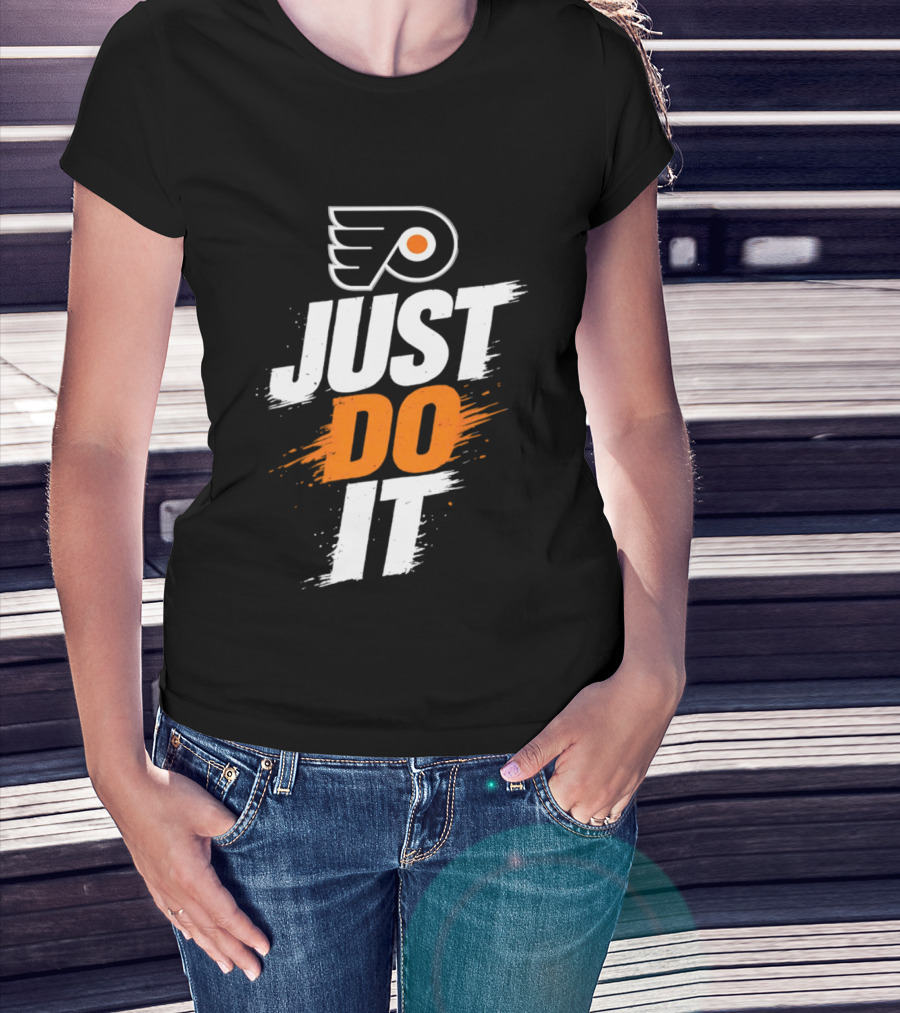 Philadelphia Flyers Just Do It NHL Team Spirit T-Shirt