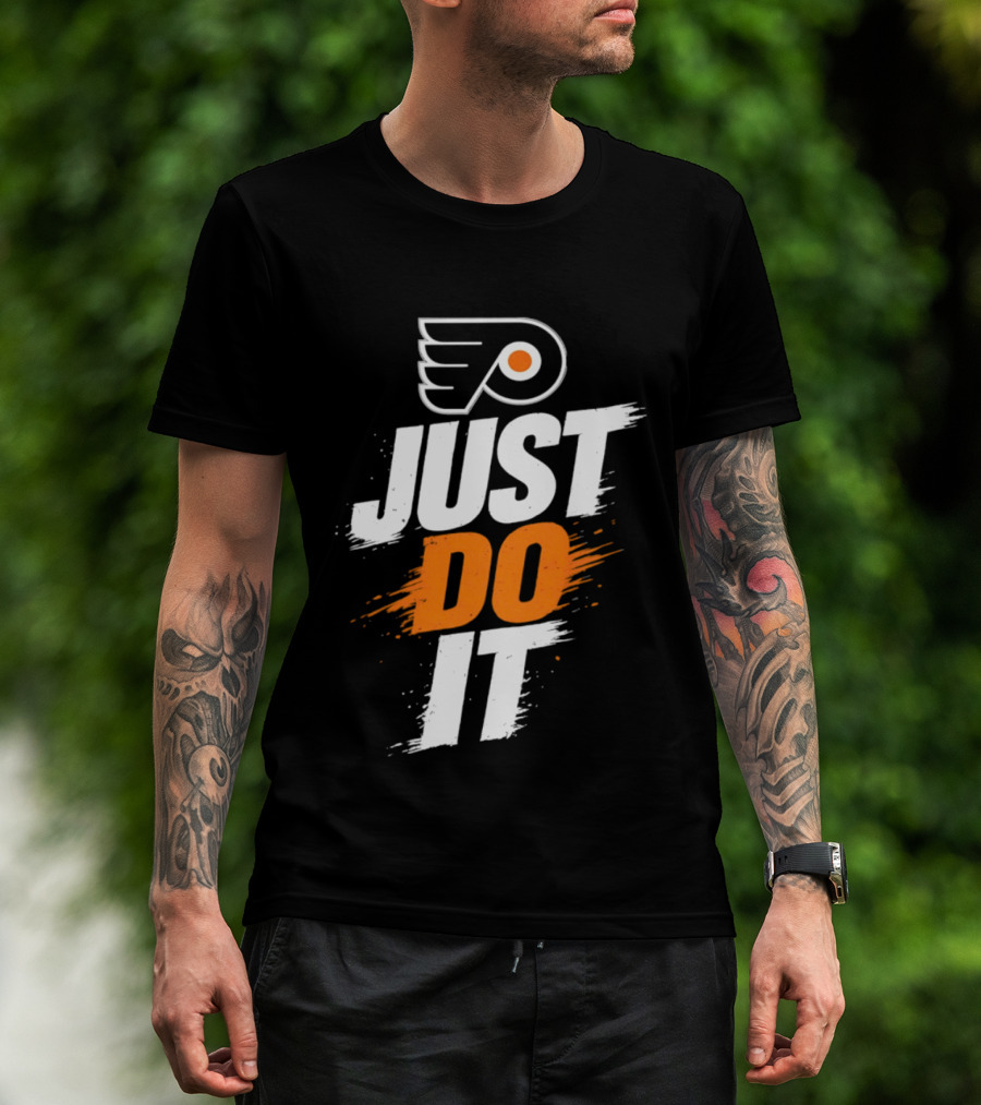 Philadelphia Flyers Just Do It NHL Team Spirit T-Shirt