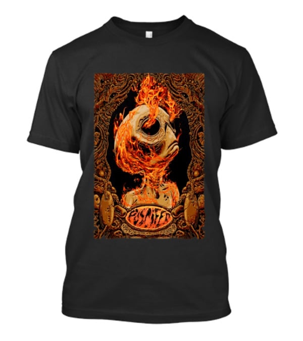 Puscifer Theater Of The Clouds Portland OR Event May 8 2026 Alien Skull In Flames T-Shirt
