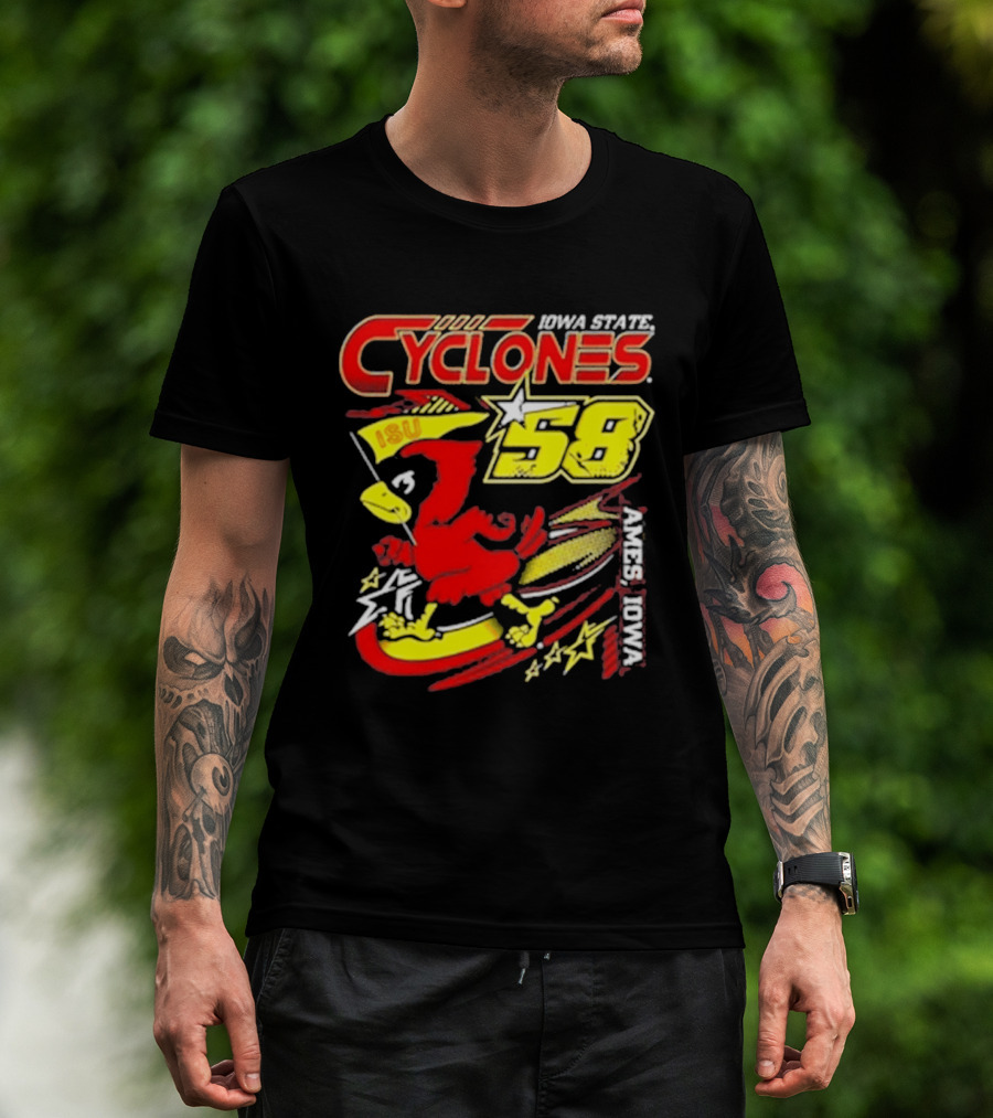 Iowa State Cyclones ISU 58 Ames Iowa T-Shirt