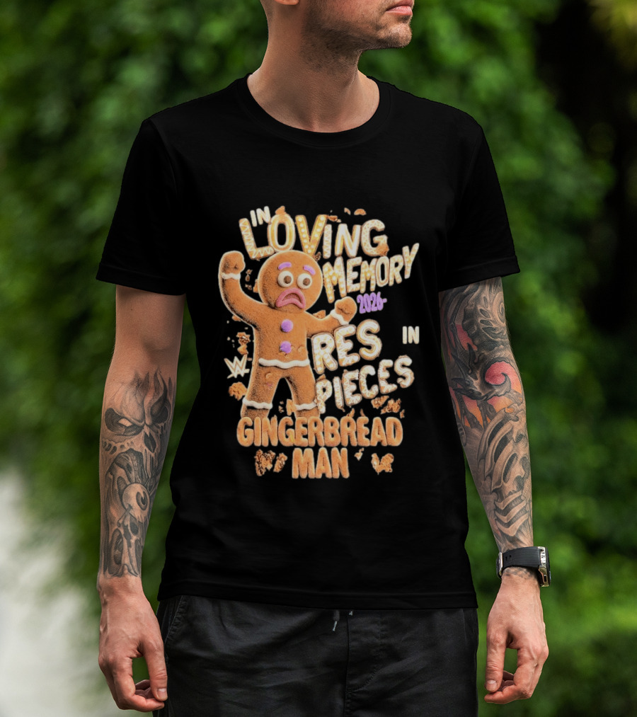 Sami Zayn Gingerbread In Loving Memory T-Shirt