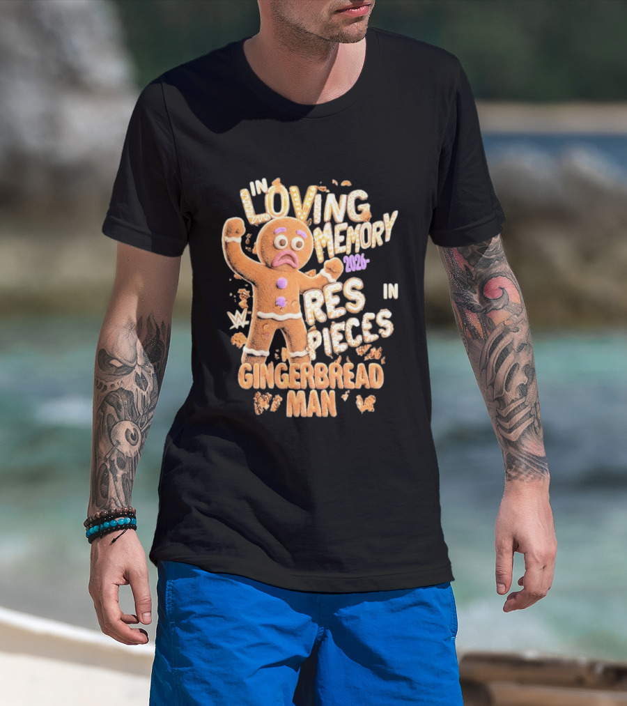 Sami Zayn Gingerbread In Loving Memory T-Shirt