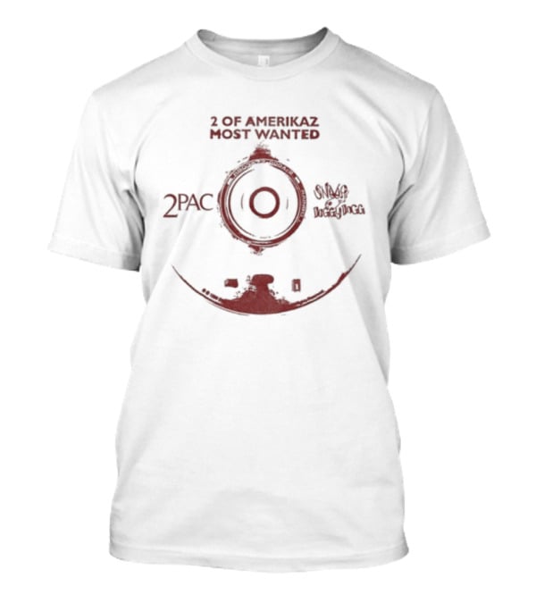 2pac 2 Of Amerikaz Most Wanted Only God Can Judge Me T-Shirt