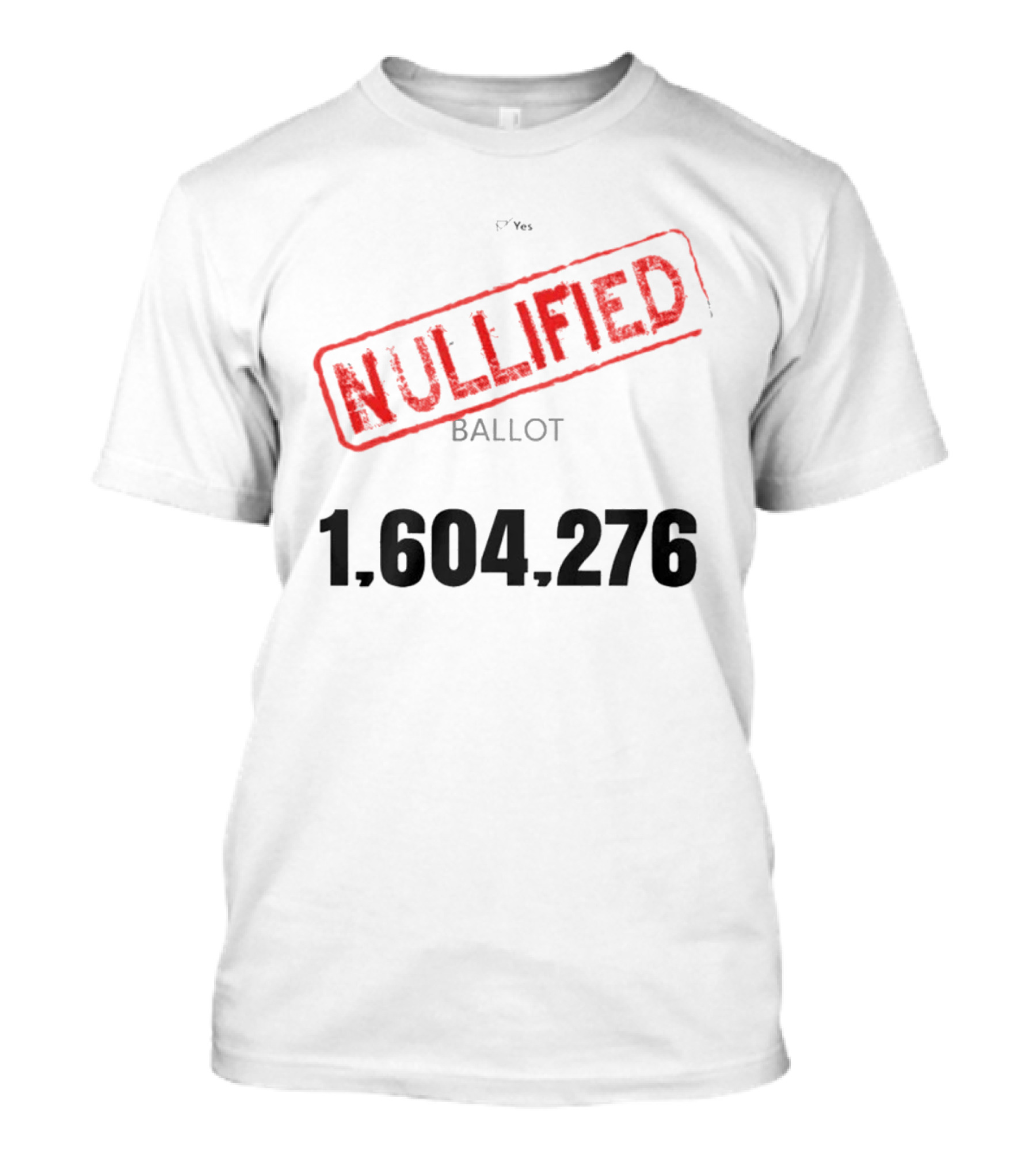 NULLIFIED BALLOT 1604276 Virginia Redistricting Protest T-Shirt
