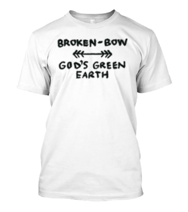 Broken Bow God's Green Earth Churches Arrow T-Shirt