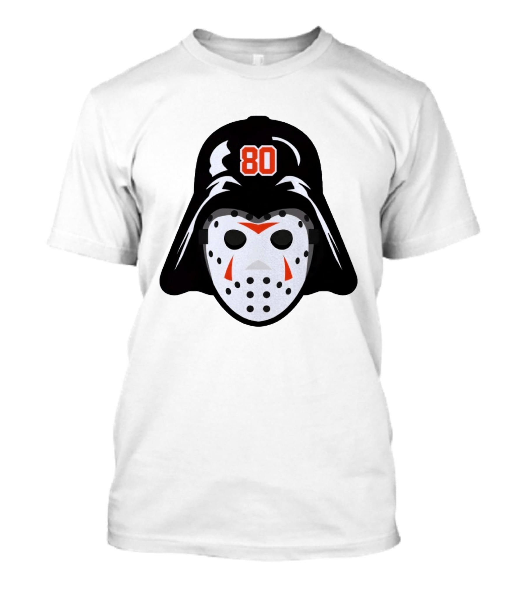 Dan Vladar Darth Vladar Mask 80 Philadelphia Flyers Hockey T-Shirt