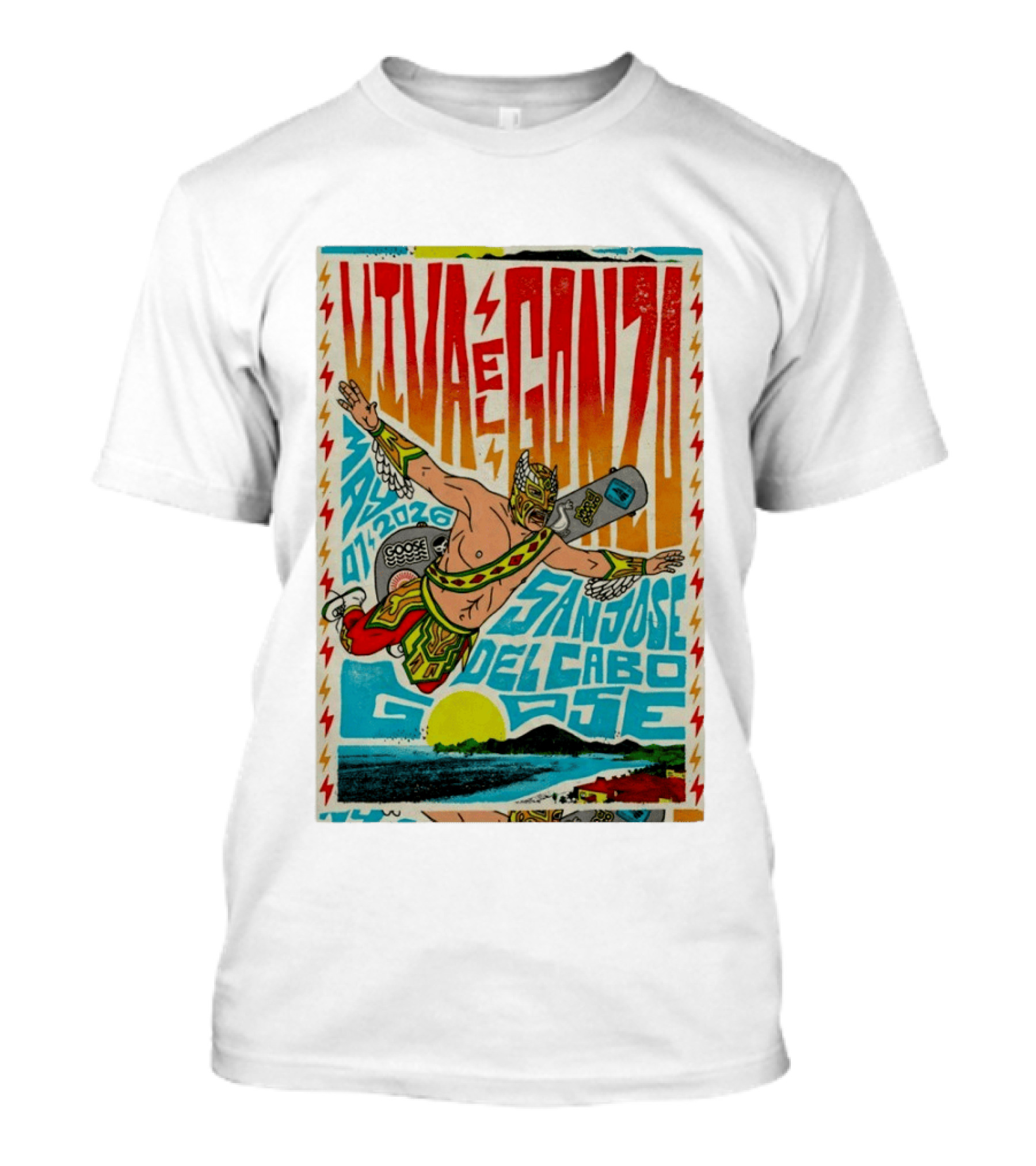 Viva El Gonzo Goose San José Del Cabo May 7 2026 T-Shirt