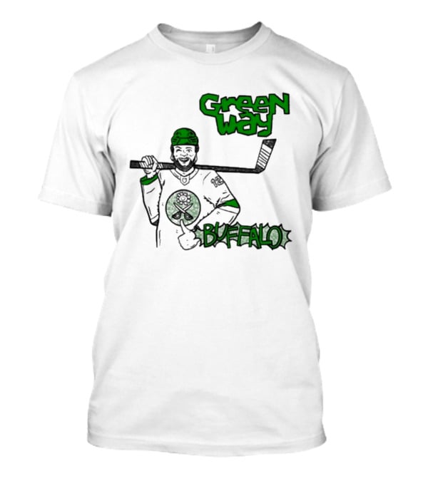 Green Way Hockey Buffalo Player T-Shirt