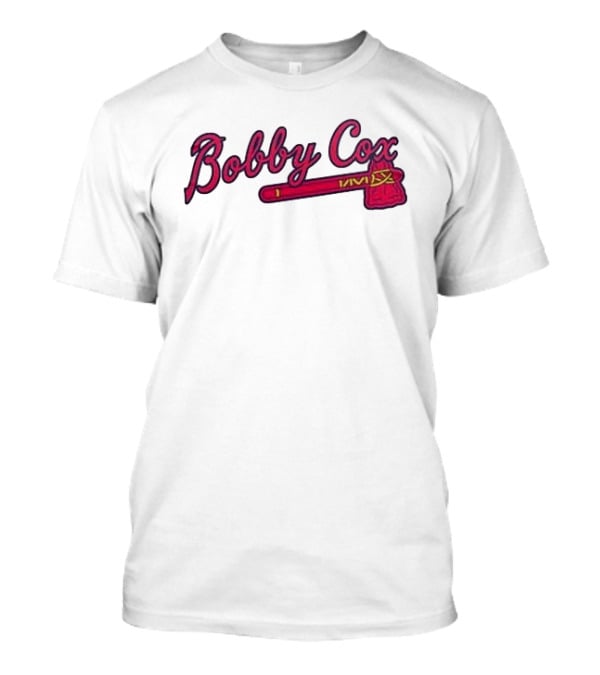 In Memory Of Bobby Cox Edition Baseball Tribute With Iconic Bat And Jersey T-Shirt