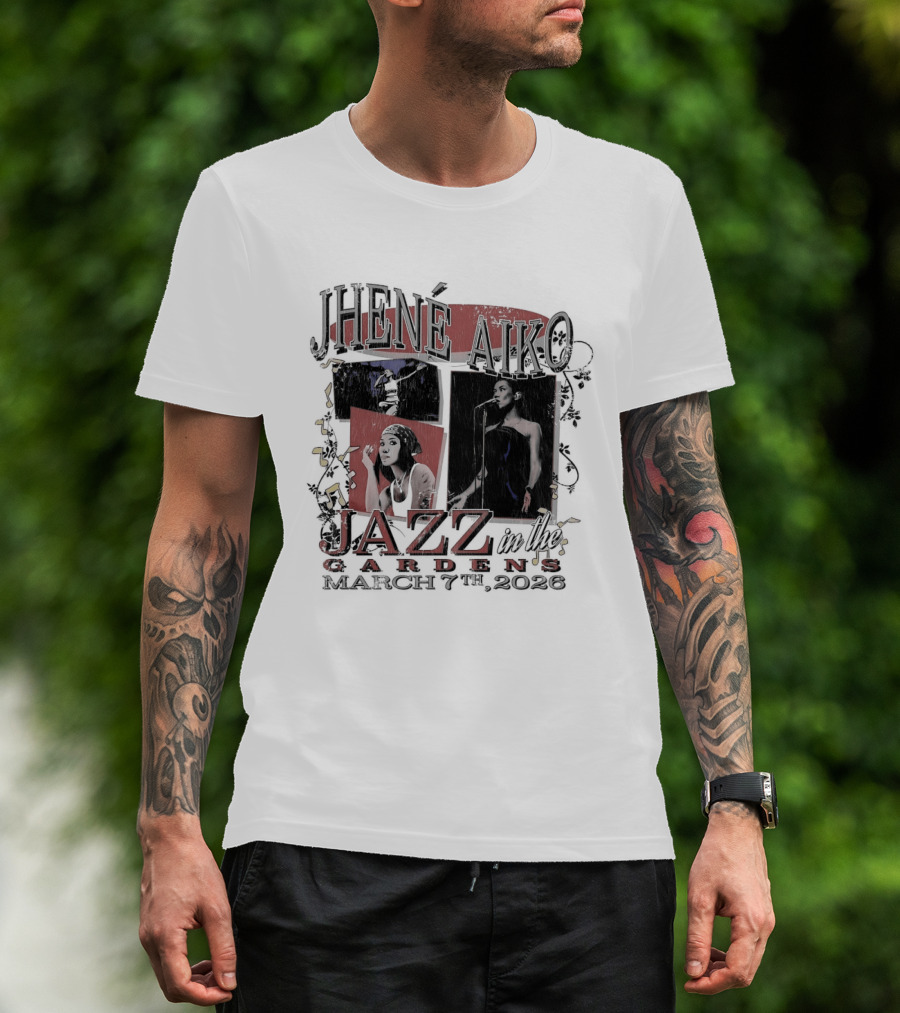 Jhene Aiko Jazz In The Gardens March 7 2026 Event T-Shirt