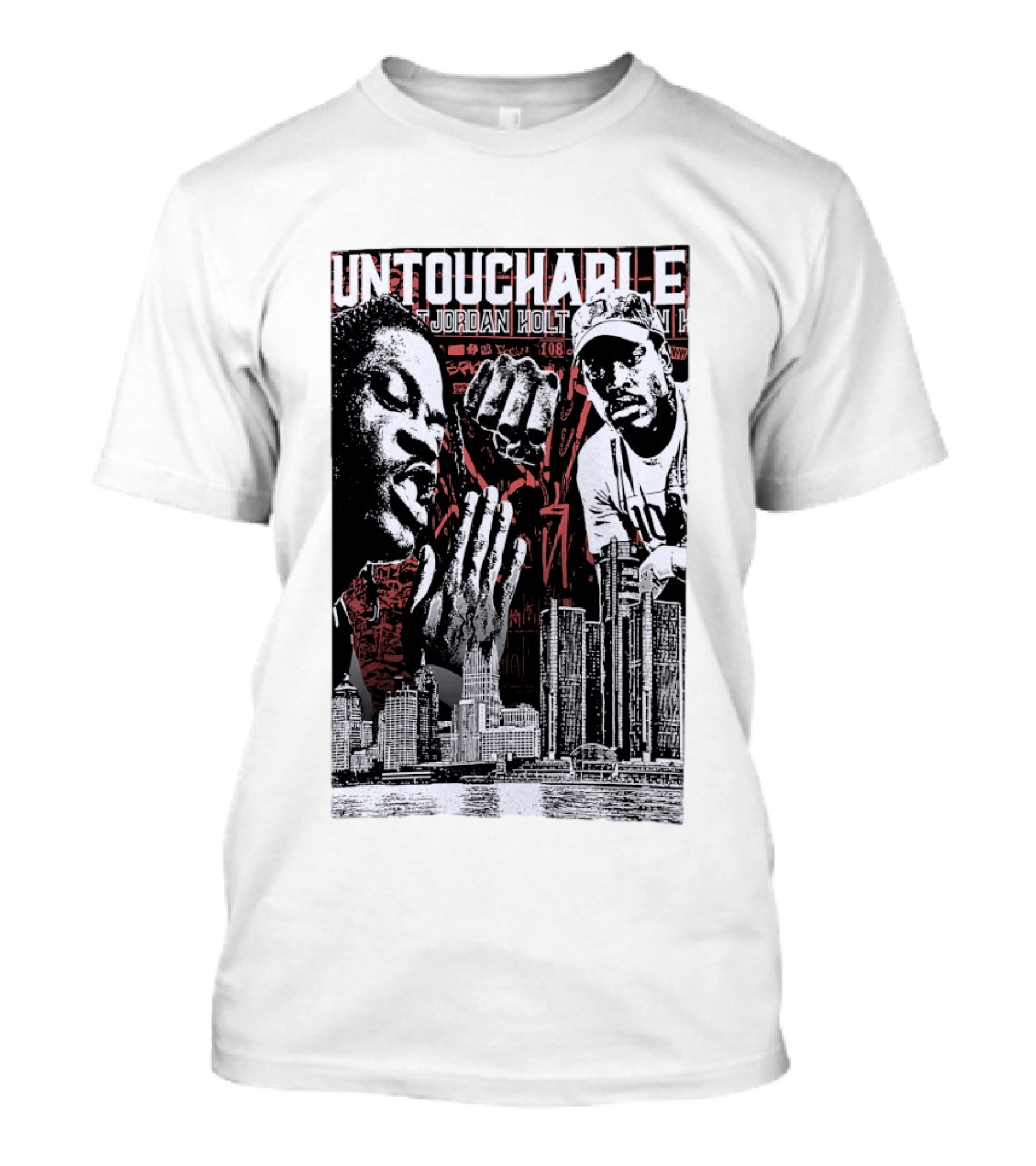 Untouchable Jordan Holt Cityscape Music Influence T-Shirt