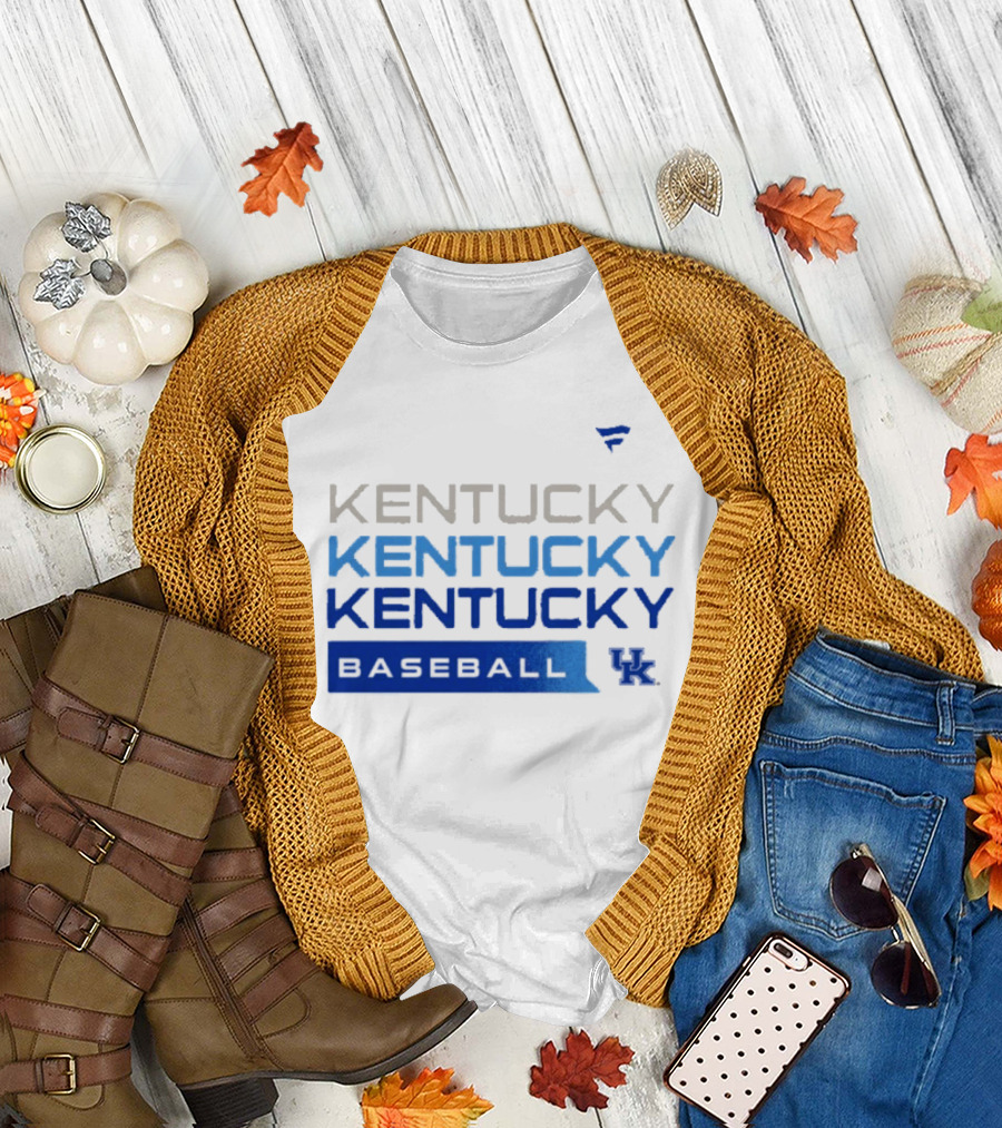 Kentucky Wildcats Baseball Tri Blend Hype Fanatics T-Shirt