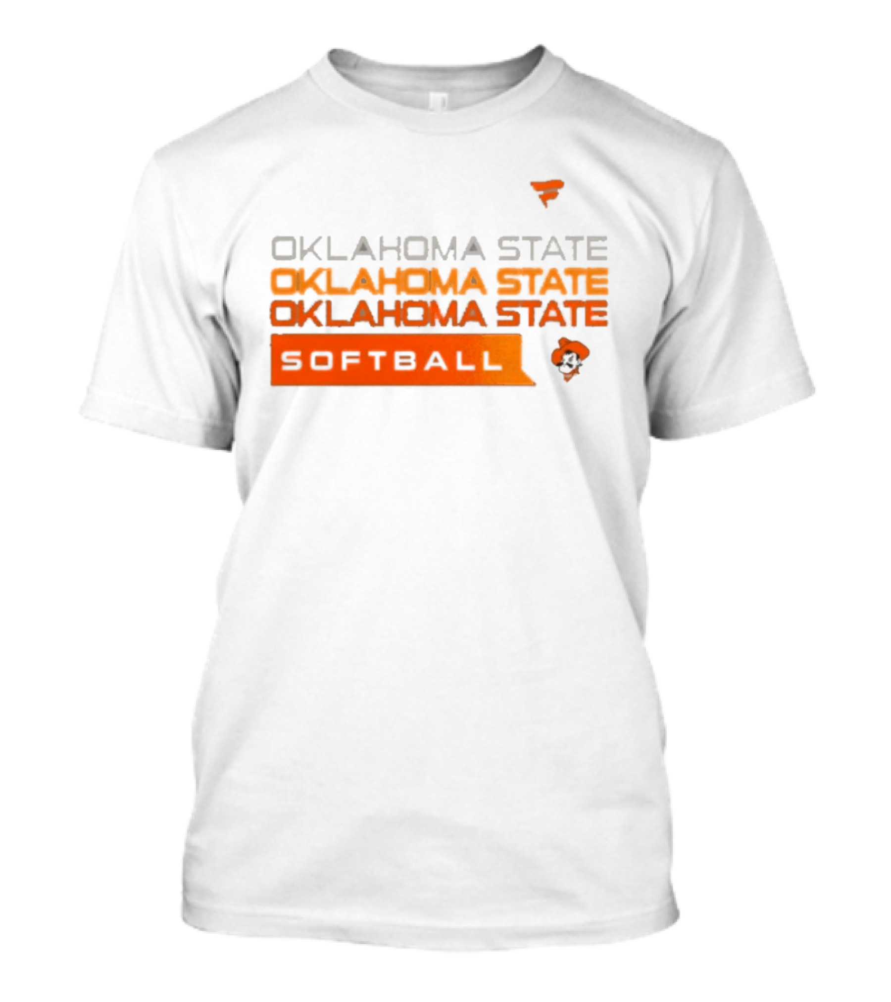 Oklahoma State College Softball Cowboys Hype Tri Blend T-Shirt
