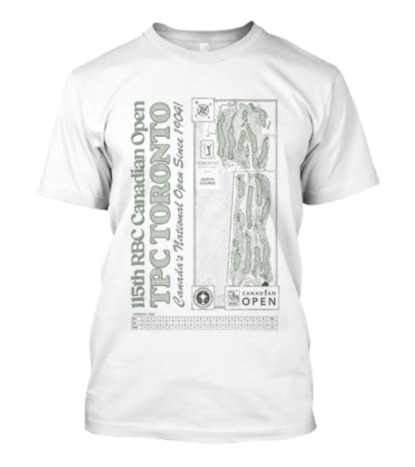 RBC Canadian Open TPC Toronto St George's Golf 1904 T-Shirt