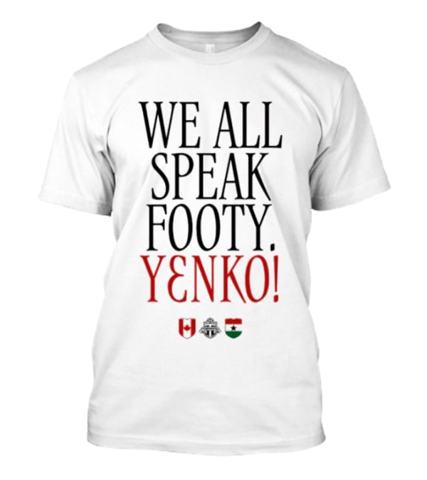 We All Speak Footy YENKO Ghana T-Shirt