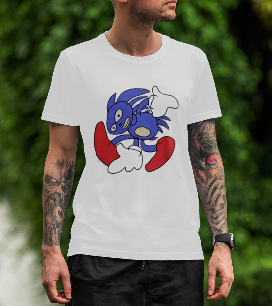 Sanic Hegehog Meme Sega T-Shirt