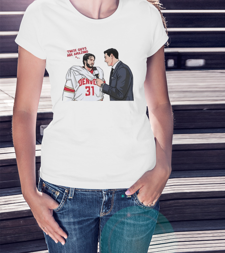 Johnny Hicks Interview Denver 31 Hockey Amazing T-Shirt