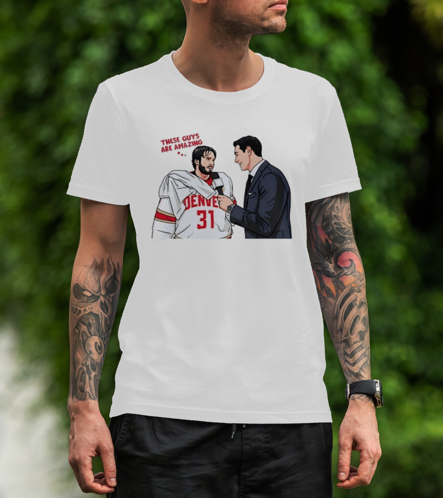 Johnny Hicks Interview Denver 31 Hockey Amazing T-Shirt