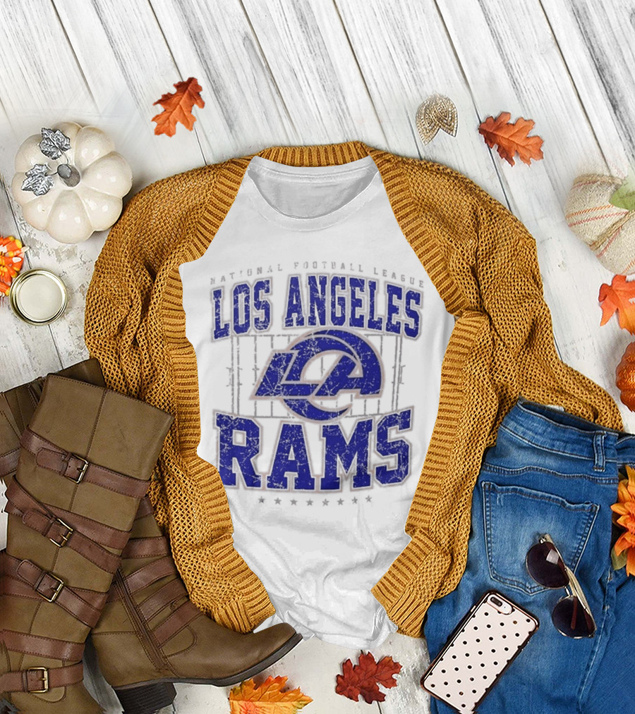National Football League Los Angeles Rams Distressed Starter T-Shirt