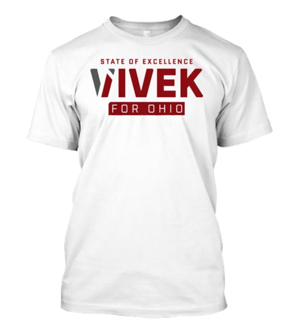 State Of Excellence Vivek For Ohio Garment Dyed T-Shirt