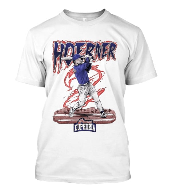 Hoerner The Blue Blaze Euphoria Baseball Player T-Shirt