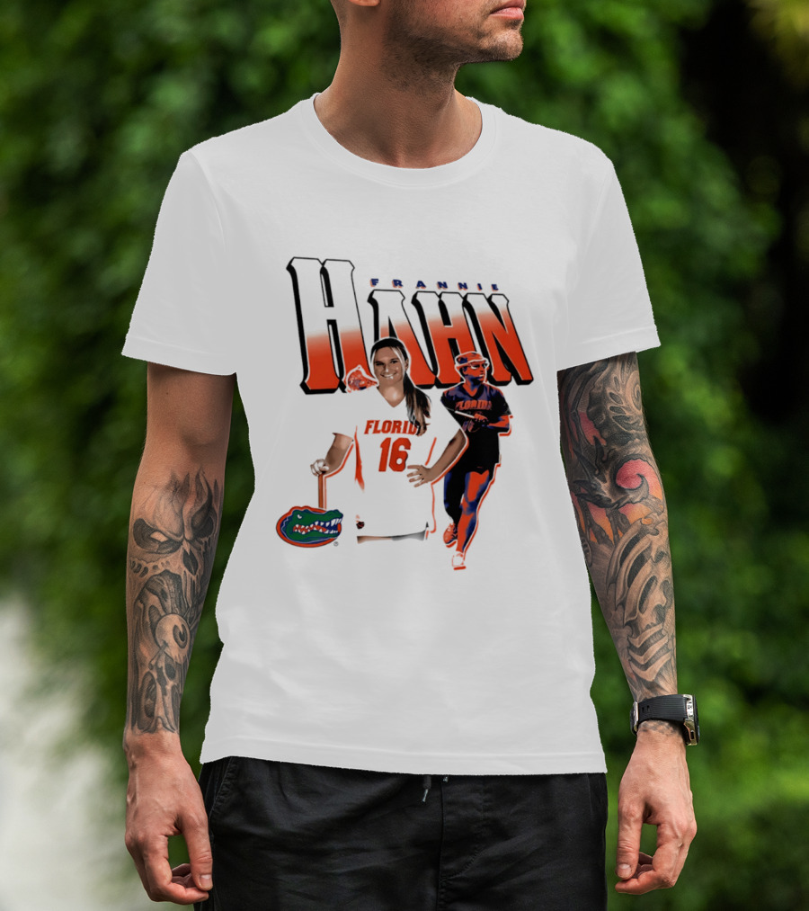 Florida Gators Lacrosse Frannie Hahn Number 16 Sports Team T-Shirt