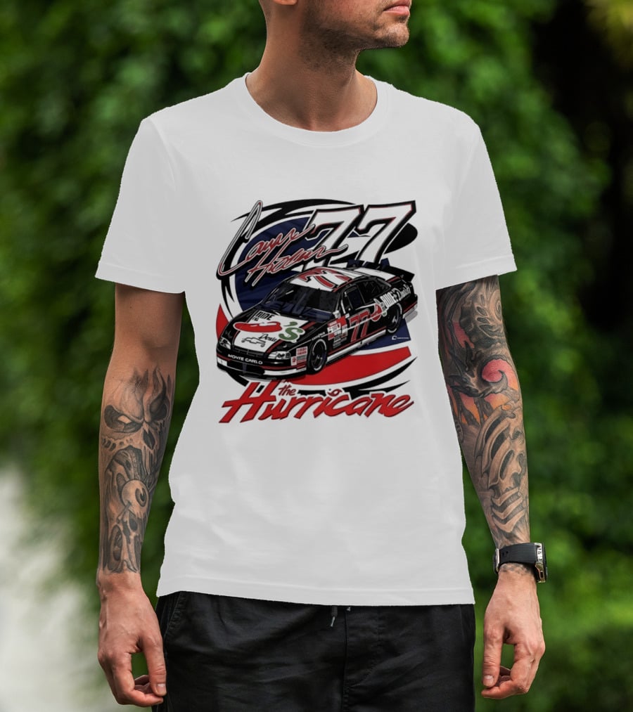 Hocevar 77 Hurricane Racing Talladega 2026 Reprint T-Shirt