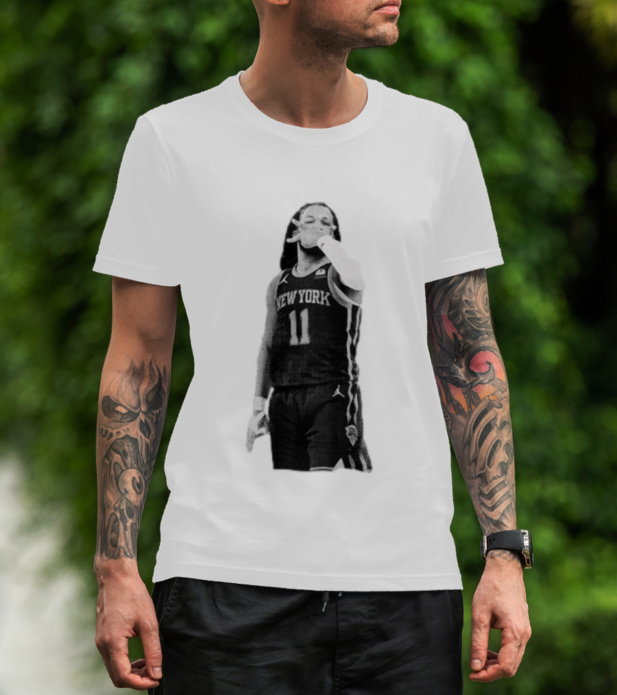 Jalen Brunson Celebration New York Knicks 11 NBA Basketball 2026 T-Shirt