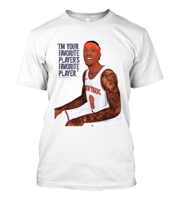 Michael Beasley I'm Your Favorite Player's Favorite Player New York Basketball 8 Tattoos T-Shirt