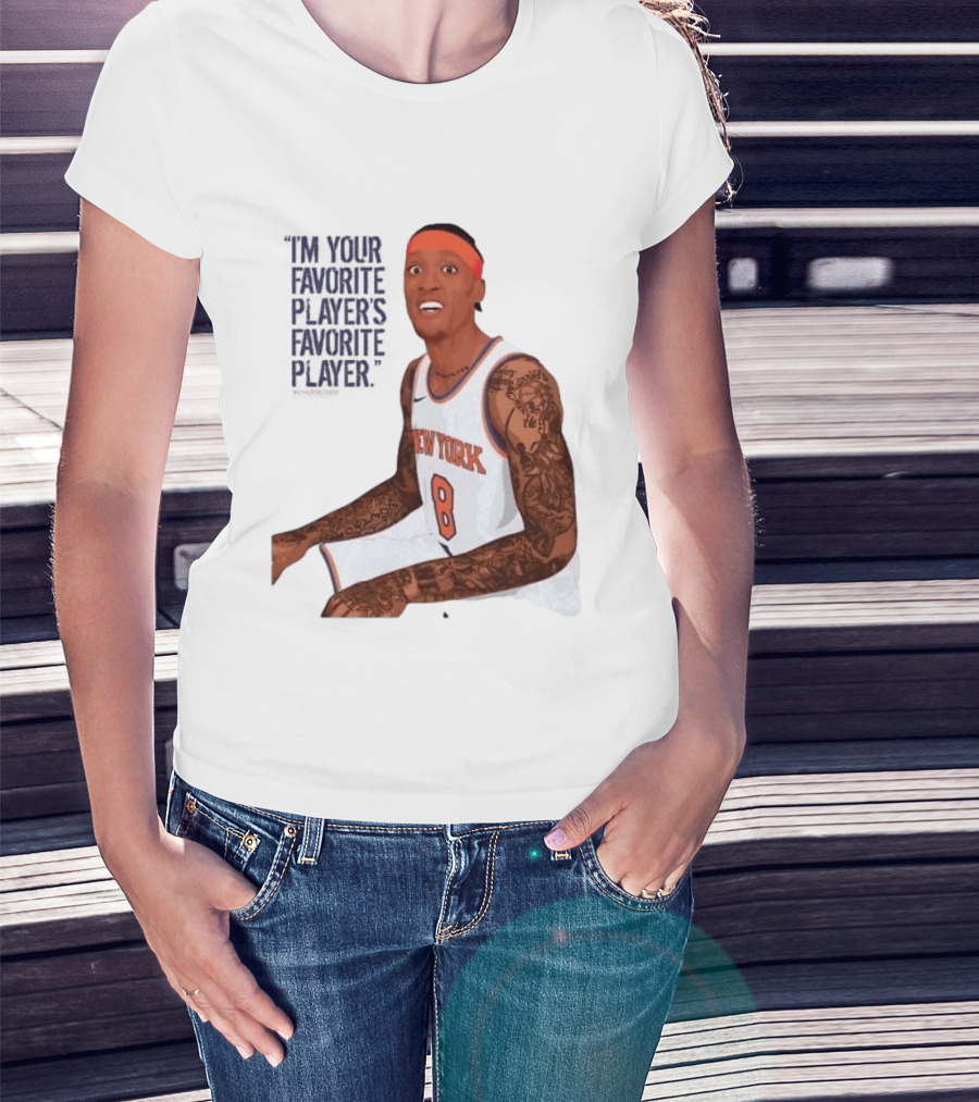 Michael Beasley I'm Your Favorite Player's Favorite Player New York Basketball 8 Tattoos T-Shirt