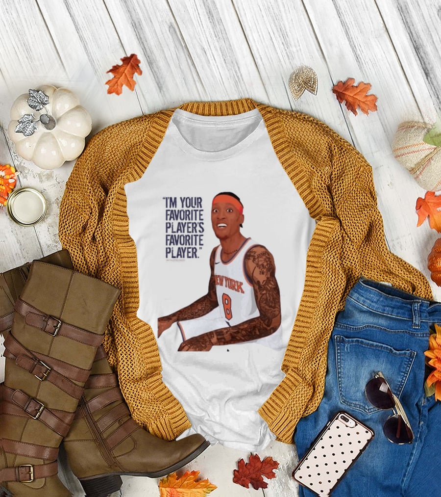 Michael Beasley I'm Your Favorite Player's Favorite Player New York Basketball 8 Tattoos T-Shirt