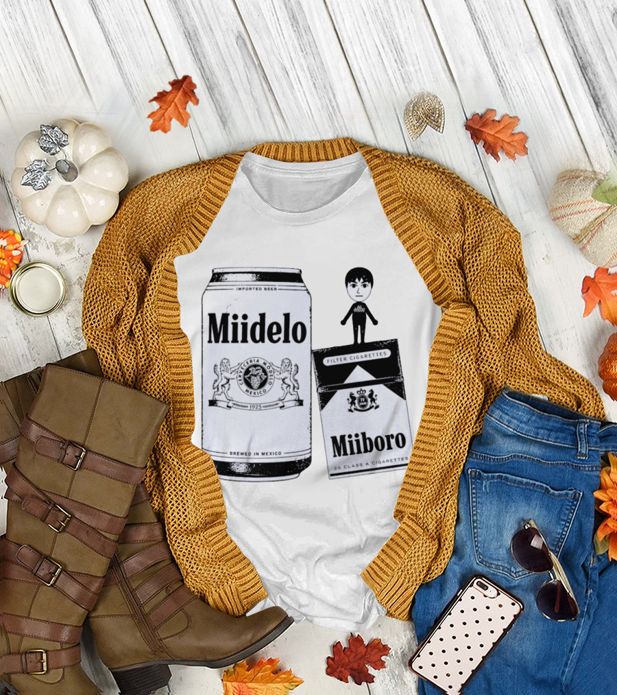 Miidelo Miiboro Tomodachi Life Mii Modelo Marlboro T-Shirt