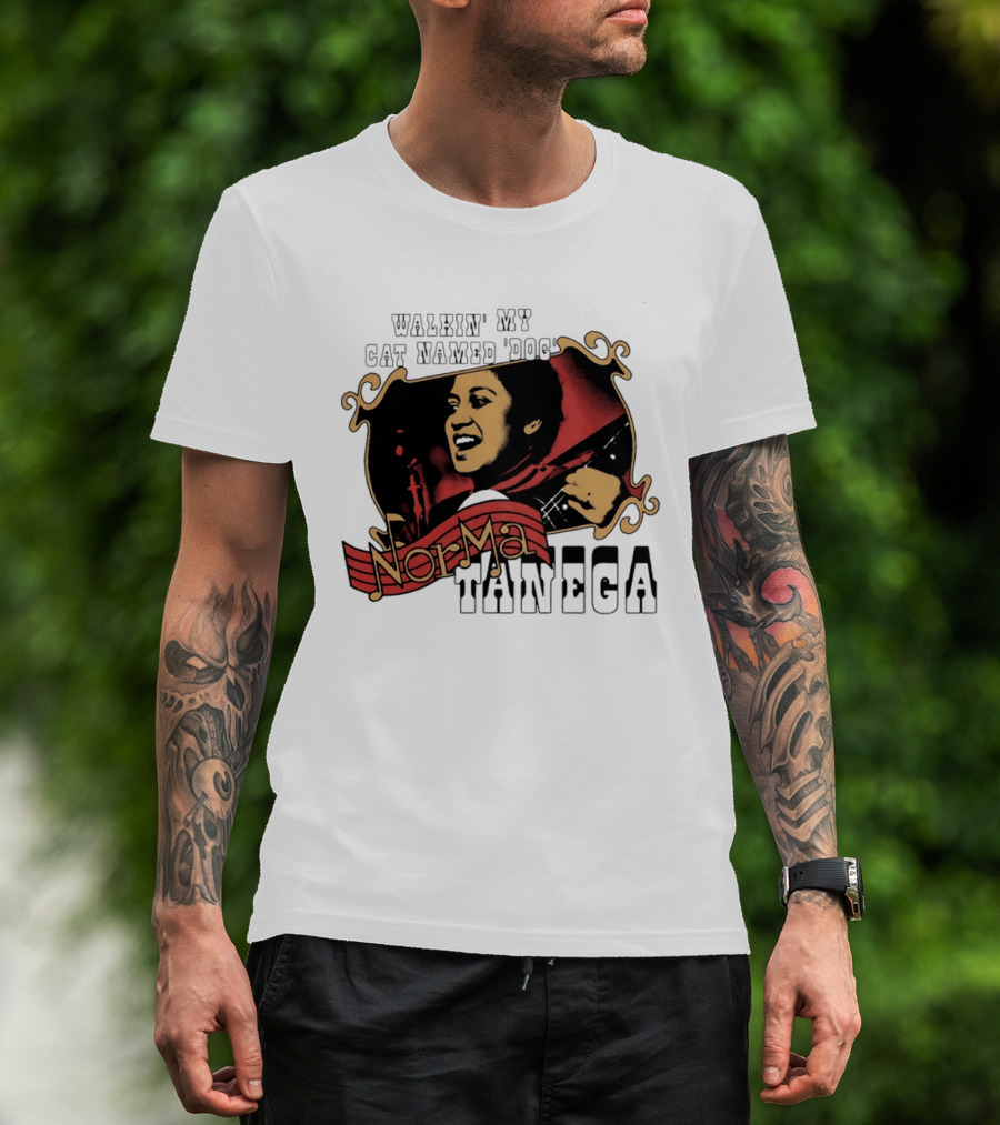 Norma Tanega Walkin' My Cat Named Dog T-Shirt