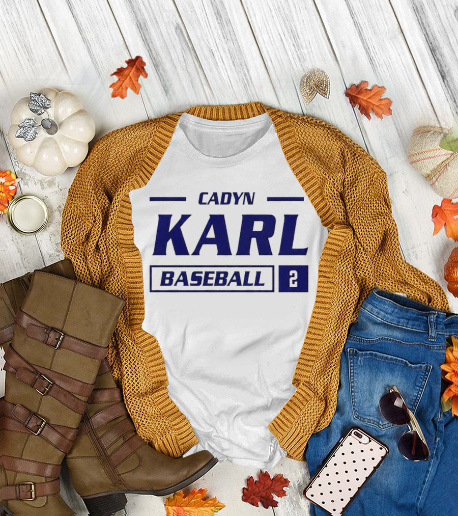 Cadyn Karl Baseball 2 2026 K State Original Cherri Harms T-Shirt