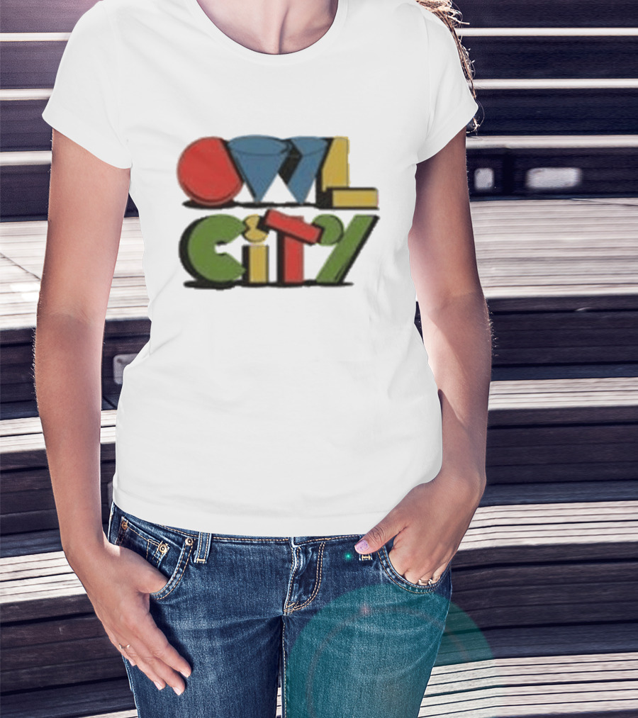 Owl City Colorful Synthpop Dreamscape T-Shirt