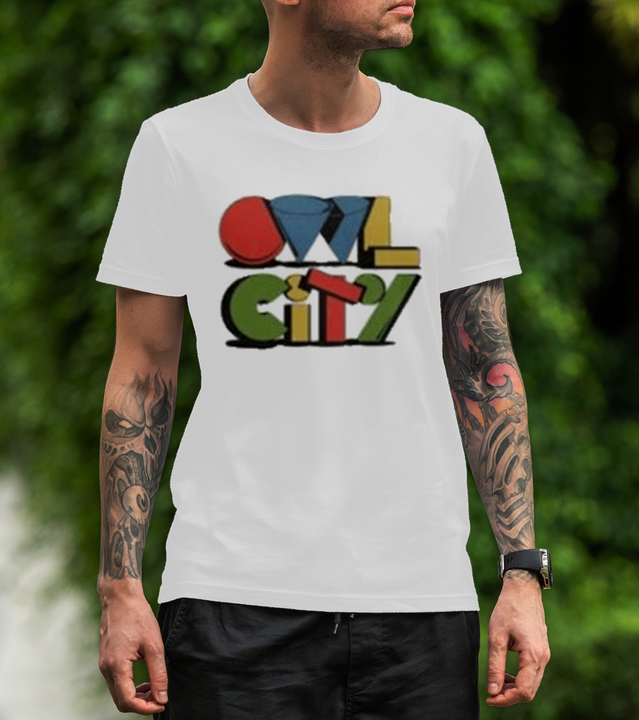 Owl City Colorful Synthpop Dreamscape T-Shirt